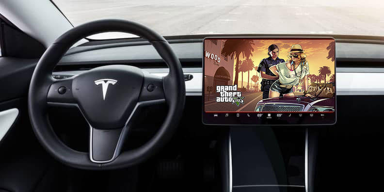 Gta 俠盜獵車手 要登陸特斯拉 馬斯克預告 在車上玩遊戲偷特斯拉只是遲早的事情 Ddcar 電動車 Gta 俠盜獵車手 要登陸特斯拉 馬斯克預告 在車上玩遊戲偷特斯拉只是遲早的事情 Ddcar 電動車