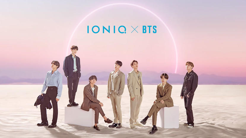 韓國天團強襲-EV：BTS-防彈少年團為現代-IONIQ-電動車打造新曲-1