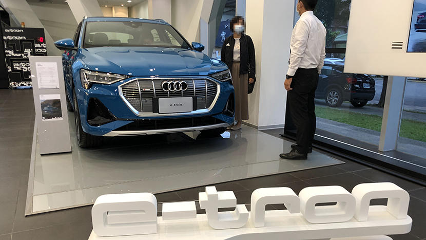 Audi-e-tron-新竹展間賞車與心得簡單分享-1