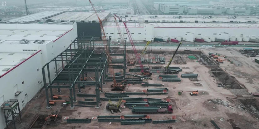 內需旺盛又負出口重任，特斯拉上海超級工廠開始新一階段擴張建設-1