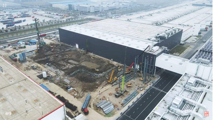 內需旺盛又負出口重任，特斯拉上海超級工廠開始新一階段擴張建設-3