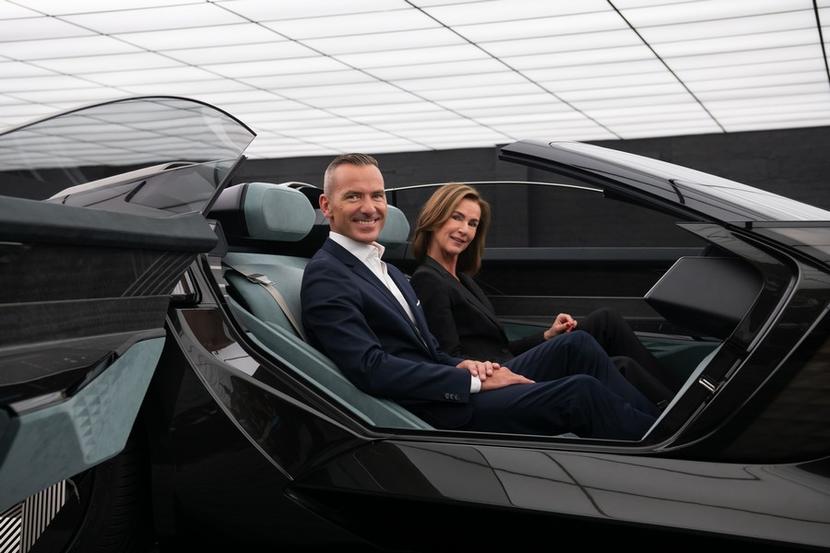 Audi-Skysphere-敞篷電動車：伸縮軸距對應多種模式，還是一輛-Level-4-全自動駕駛車-8