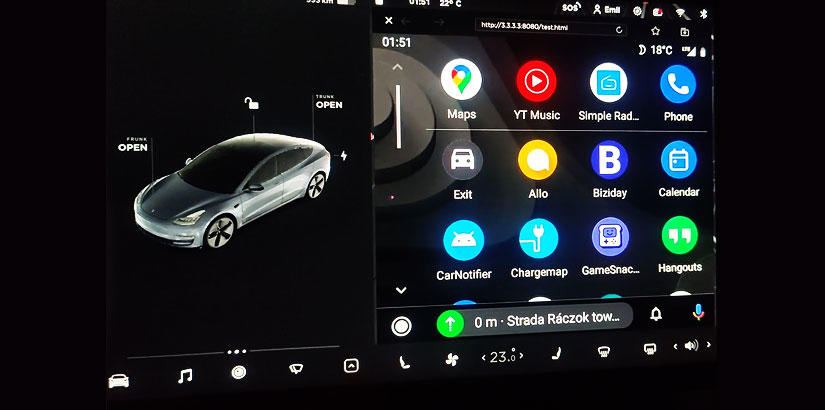 這個-APP-能讓特斯拉執行-Android-Auto！台灣親測可用，只是一打-D-檔就-GG-1