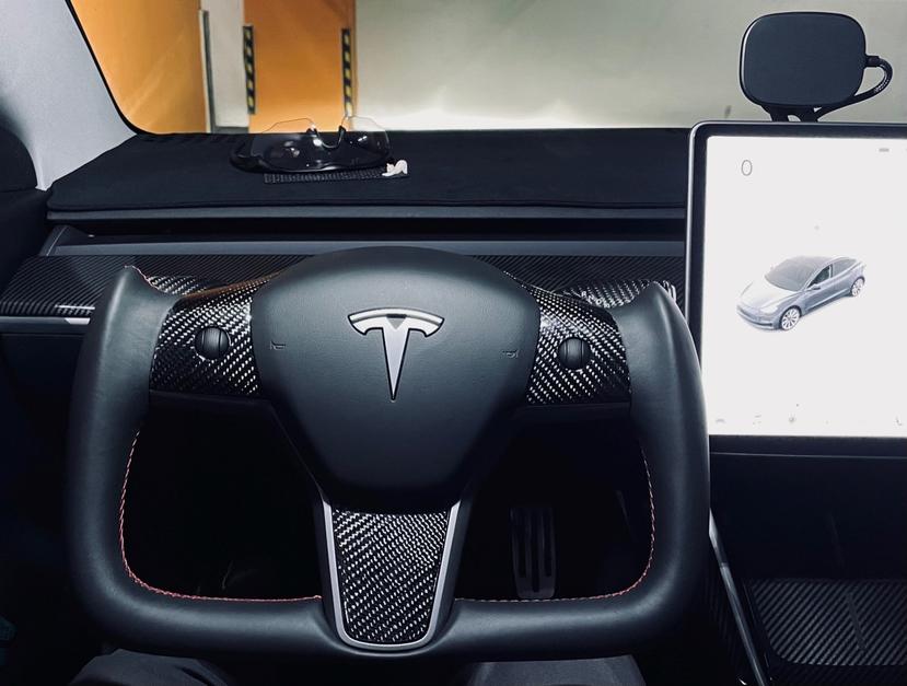 [開箱]-Tesla-Model-3-更換-Yoke-方向盤：購入、安裝、使用心得分享-20