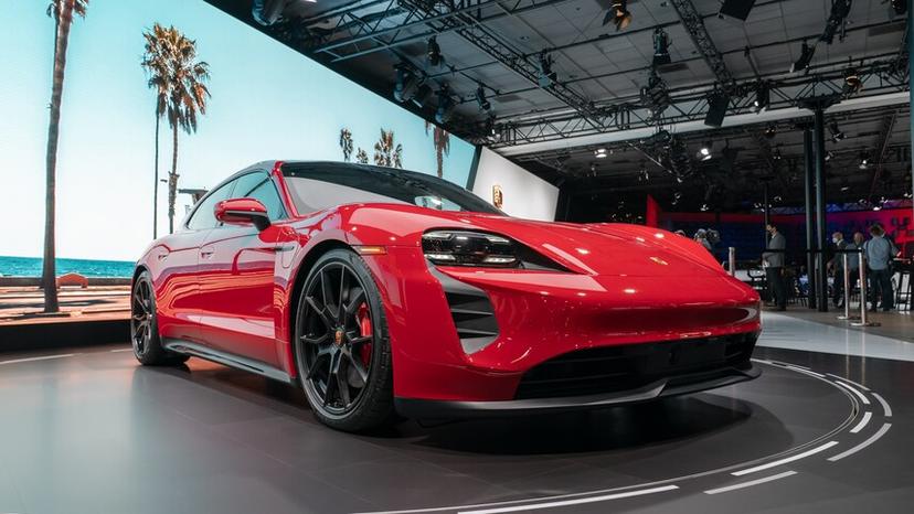 保時捷電跑家族新成員 Taycan Gts Sport Turismo 純電獵跑再進化現身洛杉磯車展 Ddcar 電動車