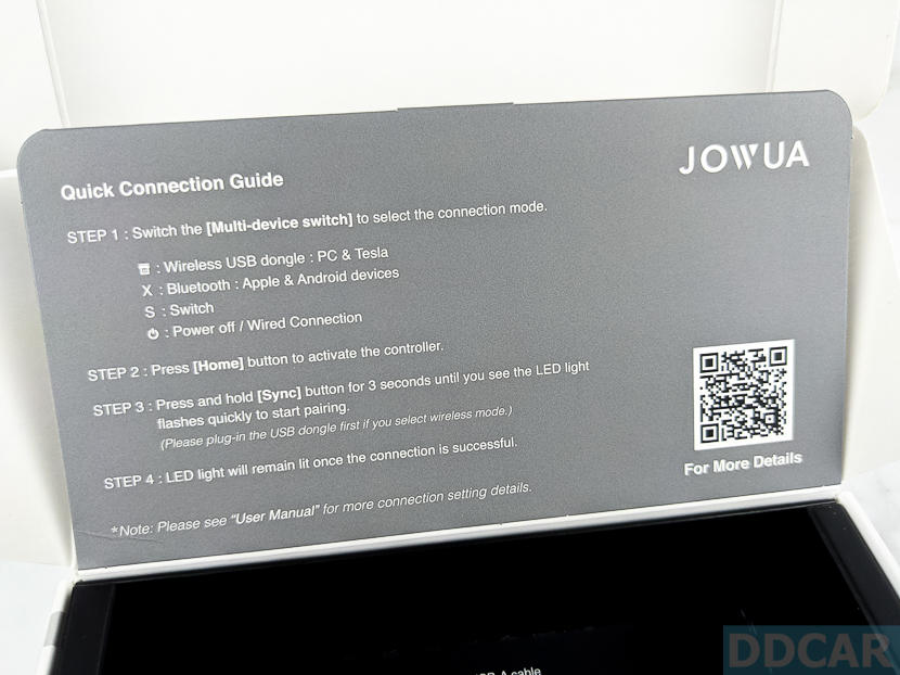 特斯拉車主玩-Game-就用它！Jowua-多連結無線搖桿，四合一通吃安卓-iOS、Switch-遊戲機！-4