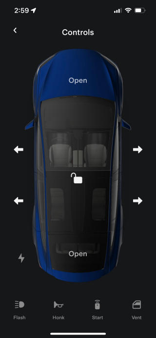大改款-Tesla-Model-X-有新功能：透過手機-APP-就能遙控車門-自動開關-2
