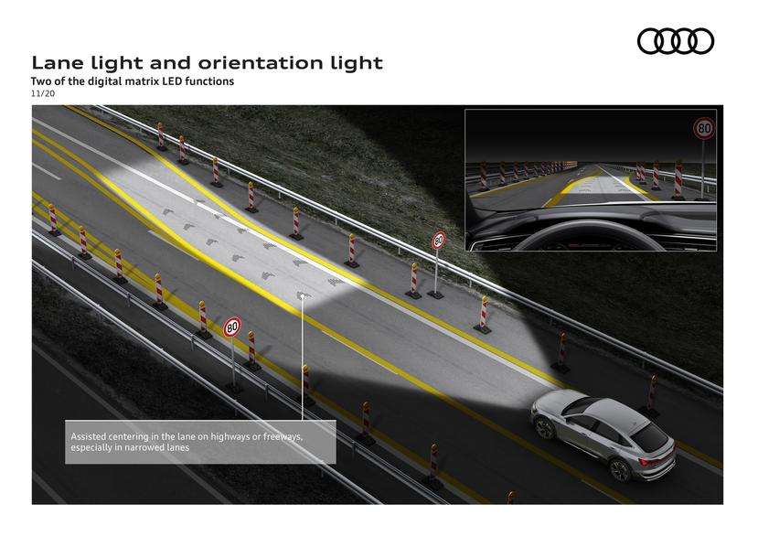 有效提升道路安全，Audi-數位化燈光科技照亮未來-3