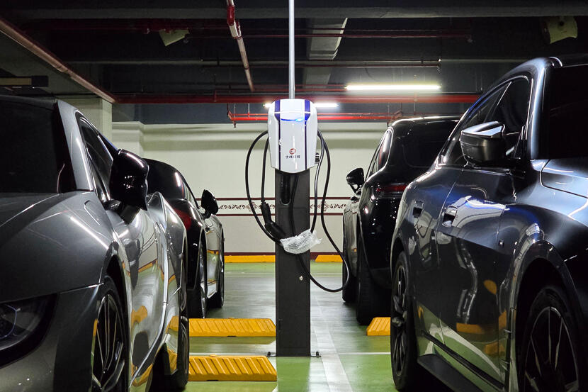 豪宅指定，最高規防火礦石匯流排：士林電機打造-600-格電動車位充電友善社區-1