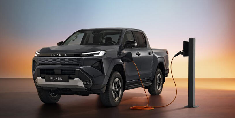 Toyota-知名皮卡也電動化了，雙馬達四驅的純電-Hilux-歐規版亮相-1