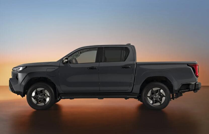 Toyota-知名皮卡也電動化了，雙馬達四驅的純電-Hilux-歐規版亮相-2